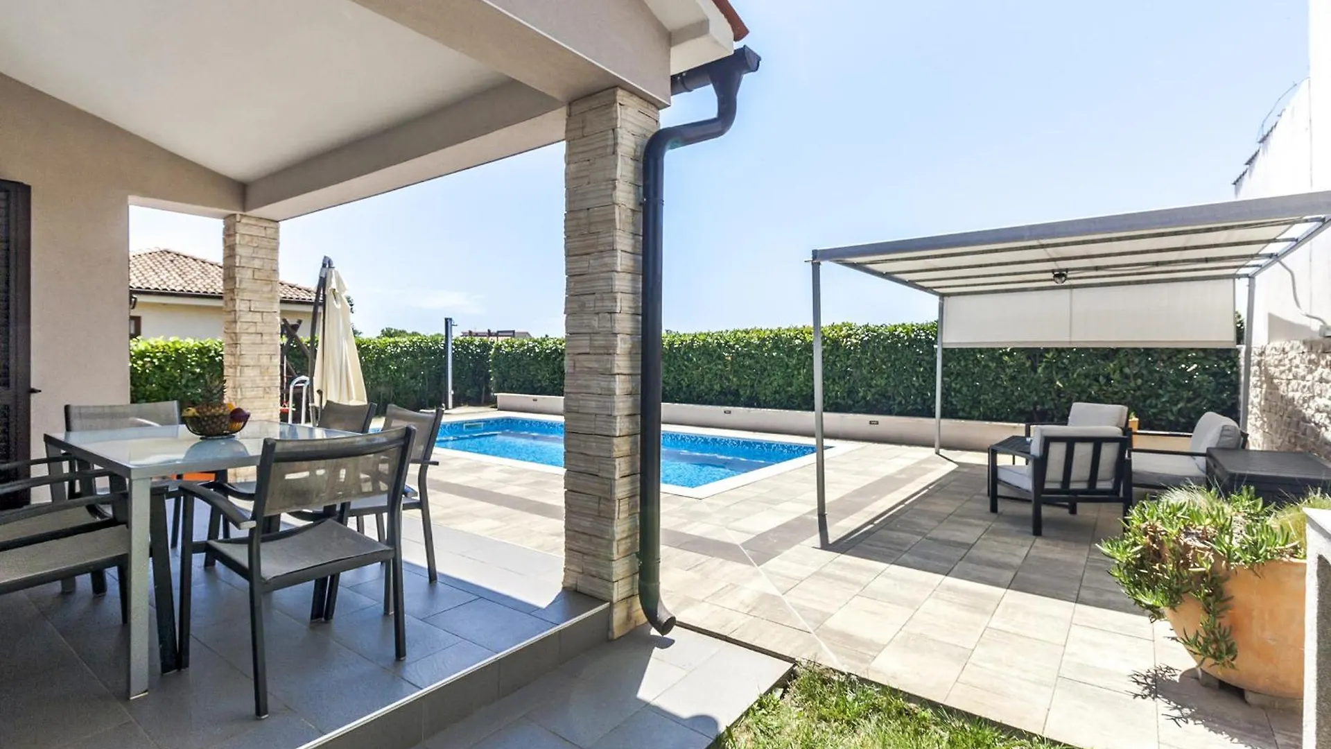 别墅 Holiday House Gortan For 7 People Near Pula With Children Playground And Private Pool - Pet Friendly Marčana